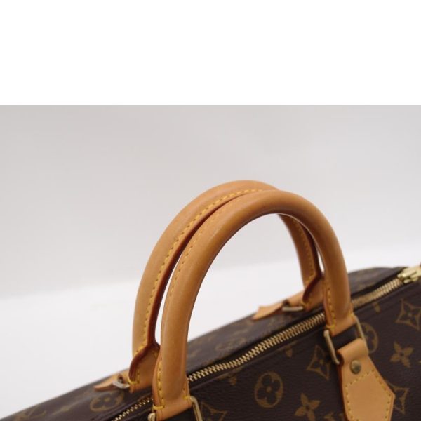 67459 4 Louis Vuitton Old Speedy 30 Monogram Bag Brown