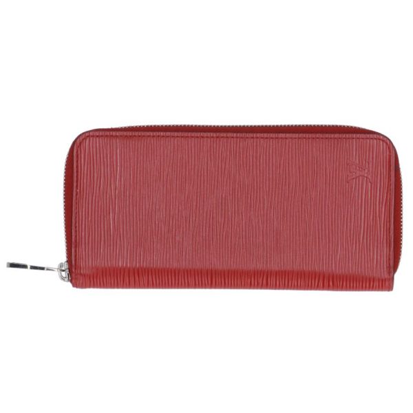 67461 1 Louis Vuitton Zippy Wallet Vertical Epi Leather Wallet Rouge