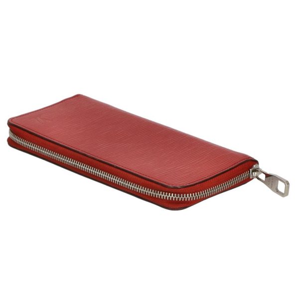 67461 5 Louis Vuitton Zippy Wallet Vertical Epi Leather Wallet Rouge