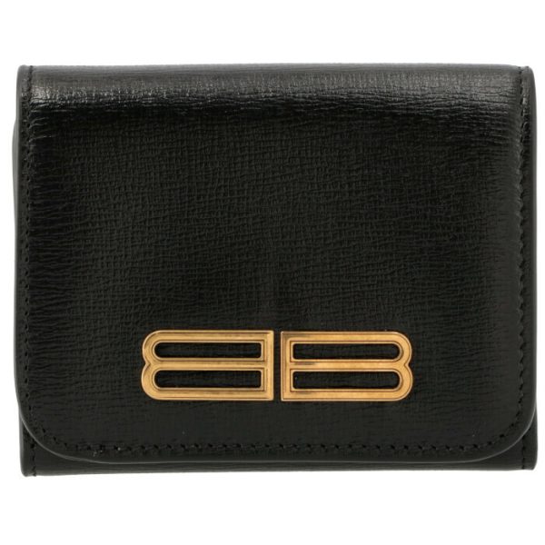 6748422101o1000 1 Balenciaga Gossip Mini Wallet Black