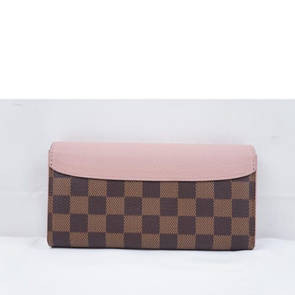 67502 2 Louis Vuitton Normandie Damier Wallet Brown