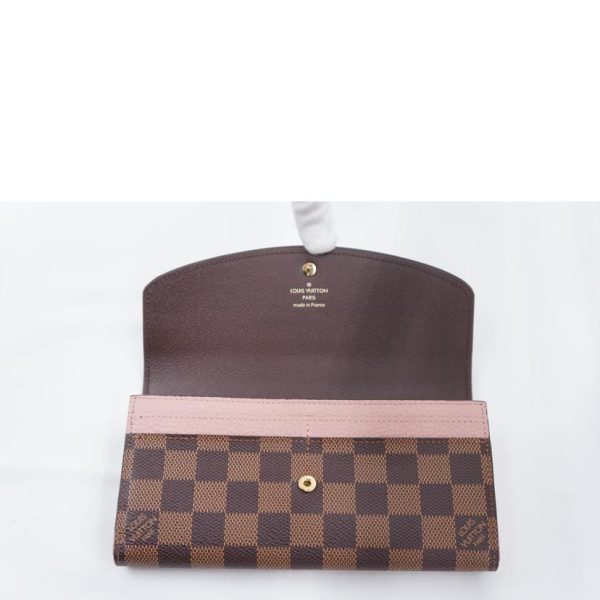 67502 4 Louis Vuitton Normandie Damier Wallet Brown