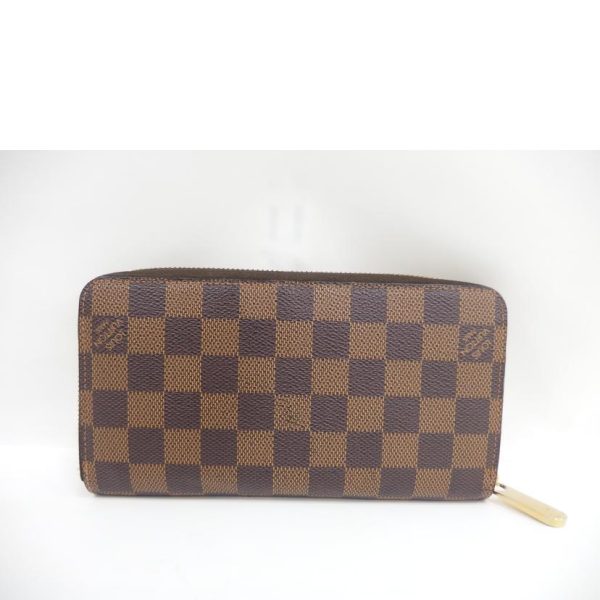 67519 2 Louis Vuitton Zippy Wallet Damier Wallet Ebene