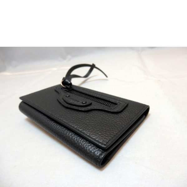 67563 3 Balenciaga 6 Key Case Black