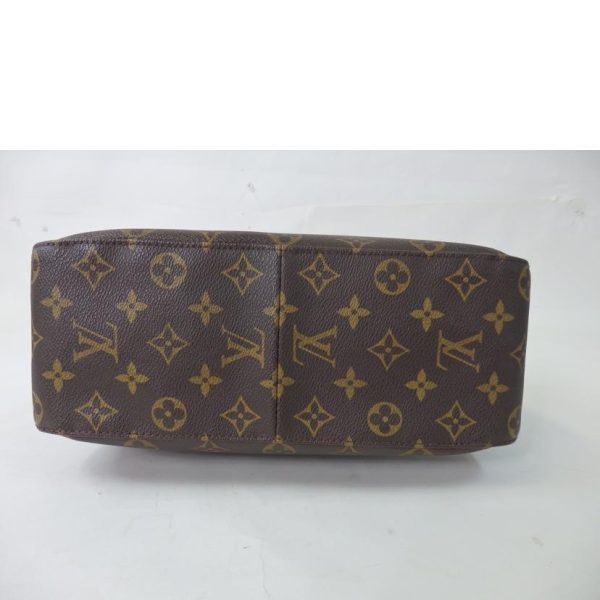 67632 4 Louis Vuitton Looping GM Monogram Shoulder Bag Brown