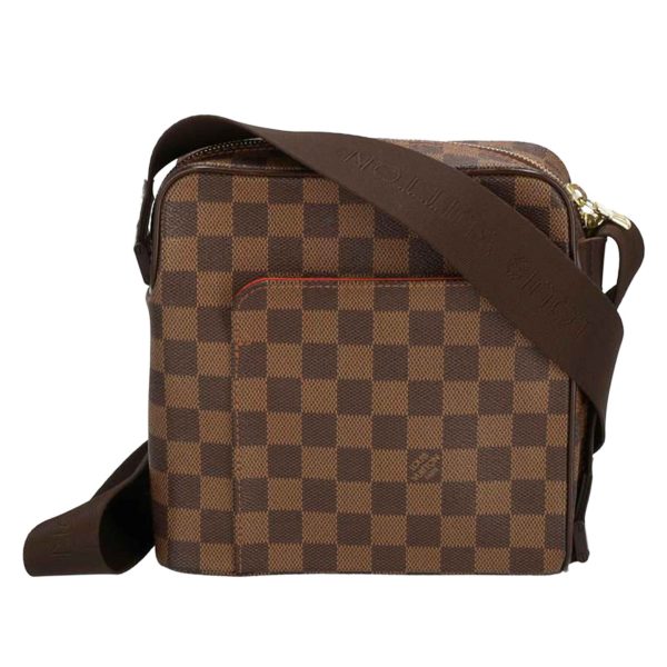 67785 1 Louis Vuitton Olaf PM Bag Damier Ebene