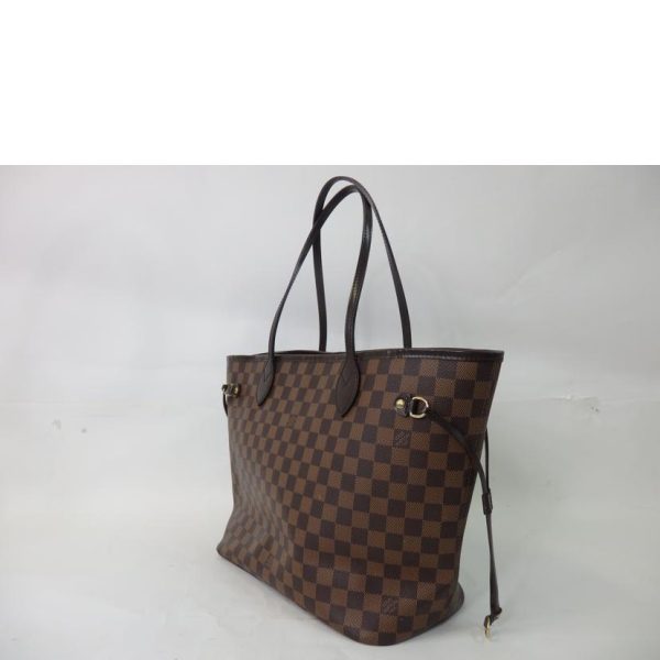 67793 3 Louis Vuitton Neverfull MM Damier Bag Brown