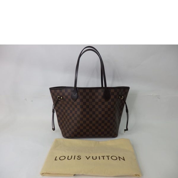 67793 7 Louis Vuitton Neverfull MM Damier Bag Brown