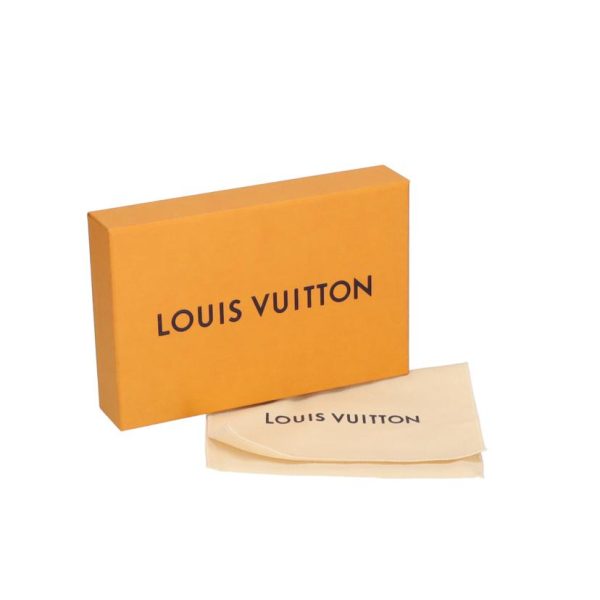 67913 5 Louis Vuitton Coin Card Holder Taiga Wallet Yellow