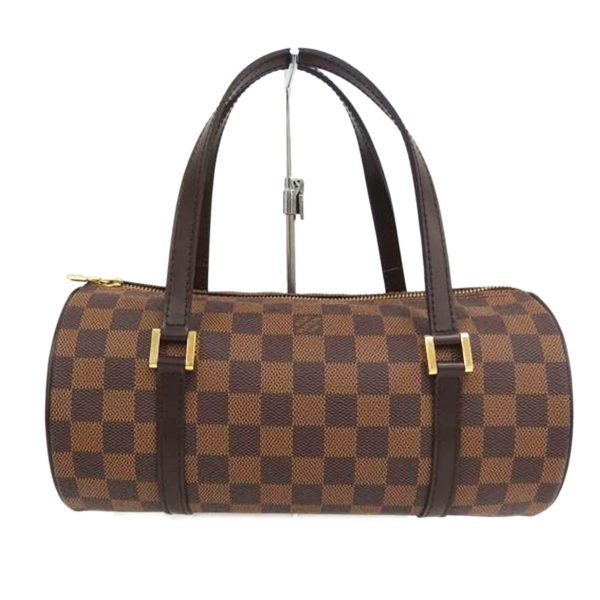 67958 1 Louis Vuitton Papillon 26 Bag Damier Ebene Brown