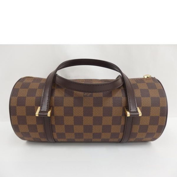 67958 2 Louis Vuitton Papillon 26 Bag Damier Ebene Brown