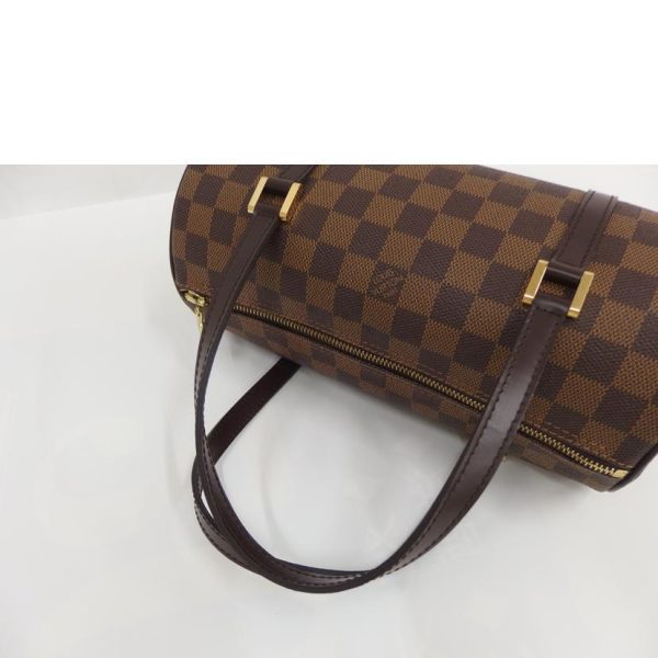 67958 3 Louis Vuitton Papillon 26 Bag Damier Ebene Brown