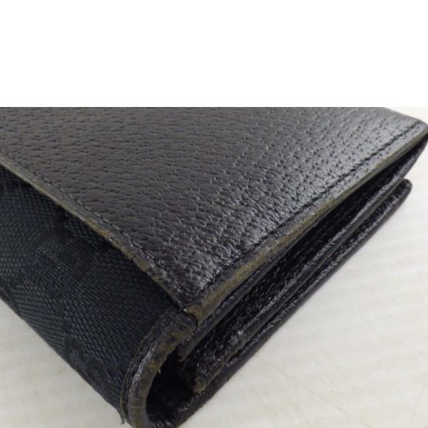 67992 7 Gucci GG Canvas Leather Long Wallet