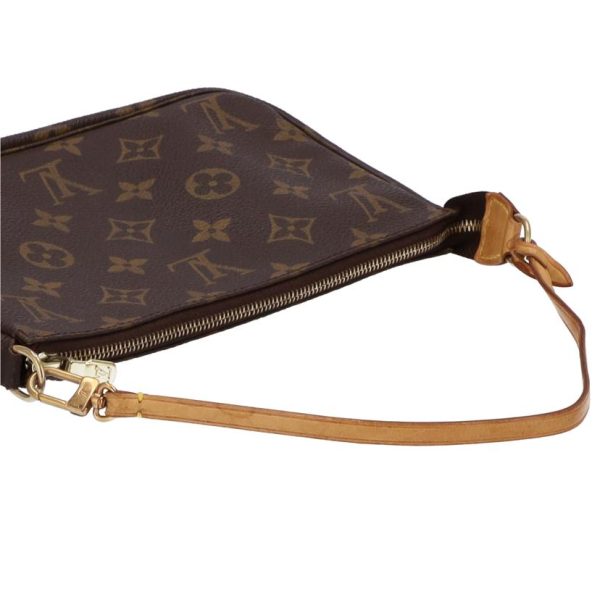 68085 4 Louis Vuitton Pochette Accessoire Monogram Pouch Brown