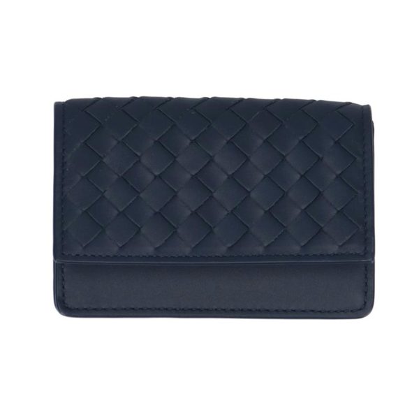 68167 1 Bottega Veneta Intrecciato Business Card Holder