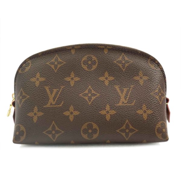 68269 1 Louis Vuitton Pochette Cosmetic PM Bag Brown