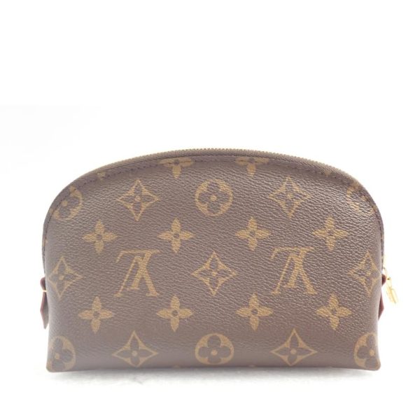 68269 2 Louis Vuitton Pochette Cosmetic PM Bag Brown