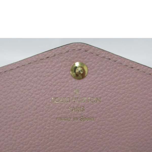 68345 4 Louis Vuitton Portefeuil Sala Monogram Empreinte Wallet Rose Ballerine