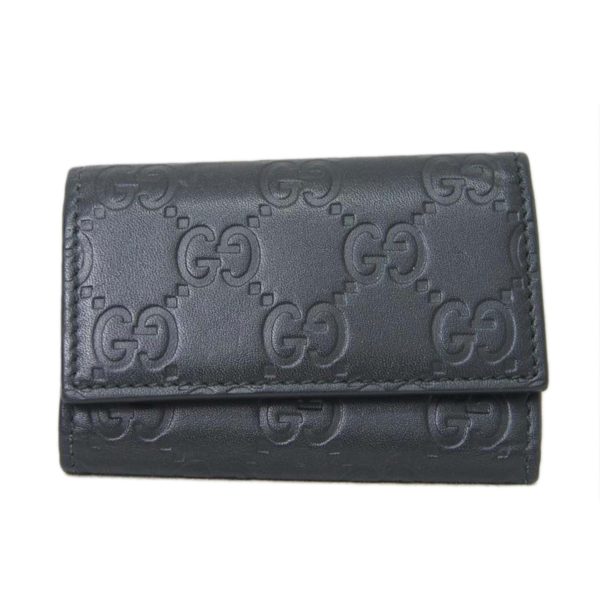 68364 1 GUCCI Guccissima 6 Row Leather Key Case