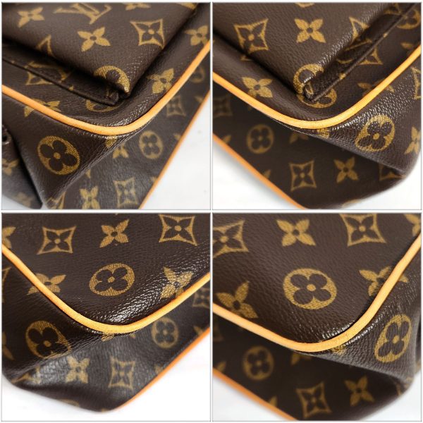 684 3 Louis Vuitton Monogram Multiply City Bag Canvas Brown