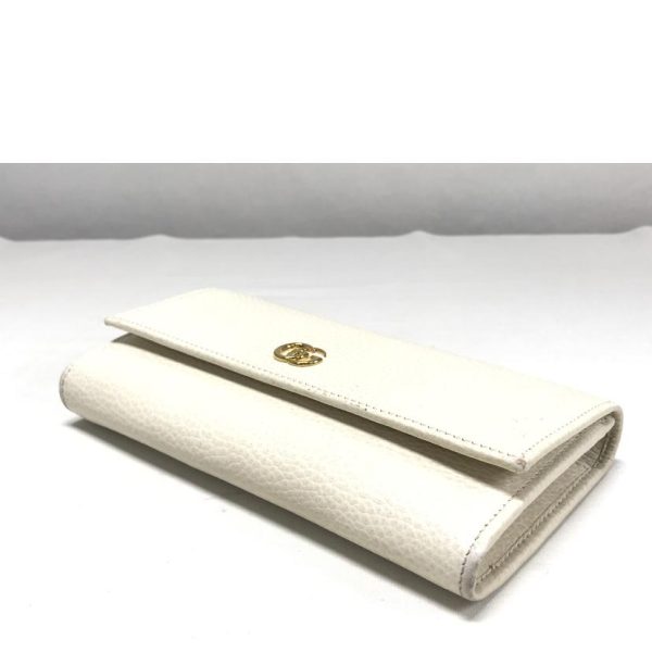 68410 3 Gucci Petit Marmont Leather Continental Wallet