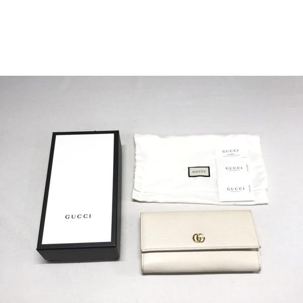 68410 8 Gucci Petit Marmont Leather Continental Wallet