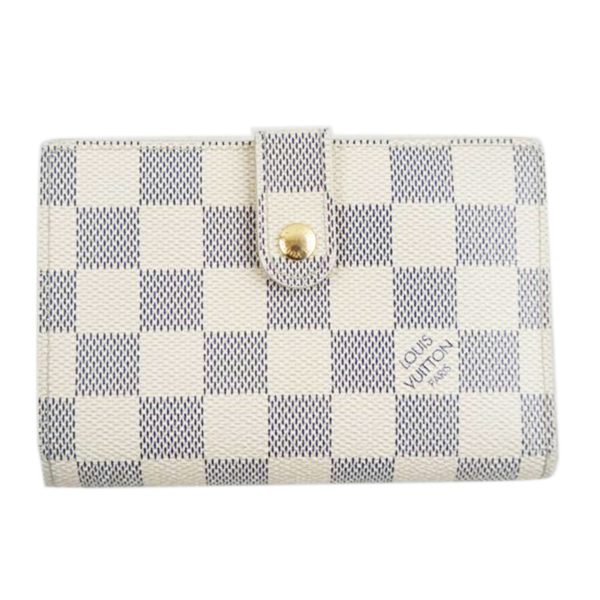 68451 1 Louis Vuitton Portefeuil Viennois Azur White