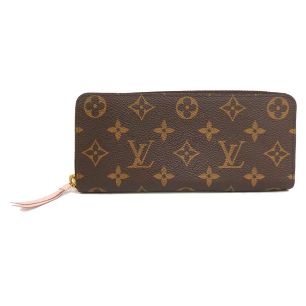 68488 1 Louis Vuitton Portefeuil Clemence Wallet Rose Ballerine