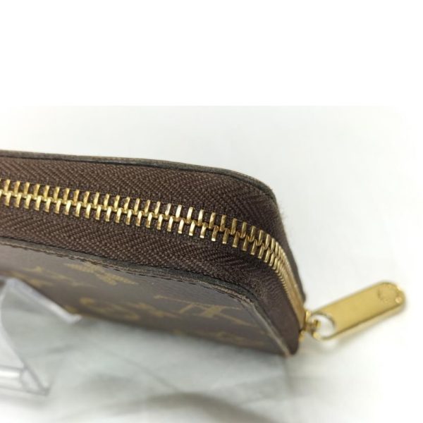 68523 11 LOUIS VUITTON Zippy Wallet Monogram Brown