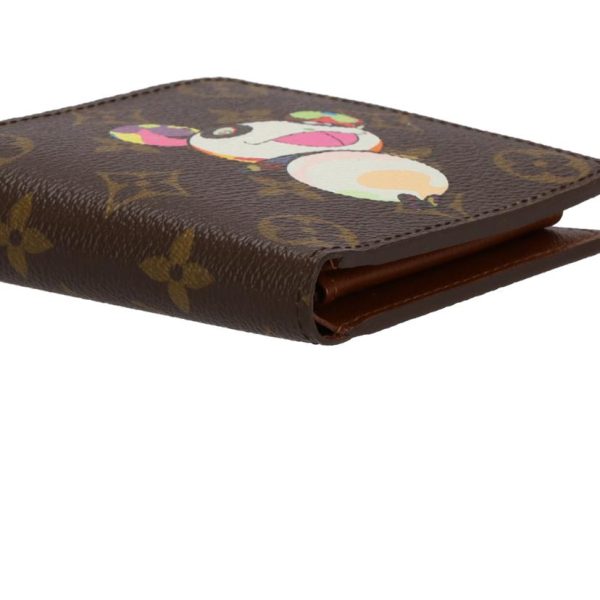 68571 3 Louis Vuitton Marco Wallet Monogram Panda Brown