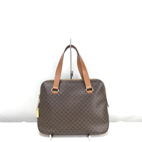 68823 2 Celine Handbag Macadam Pattern Bag