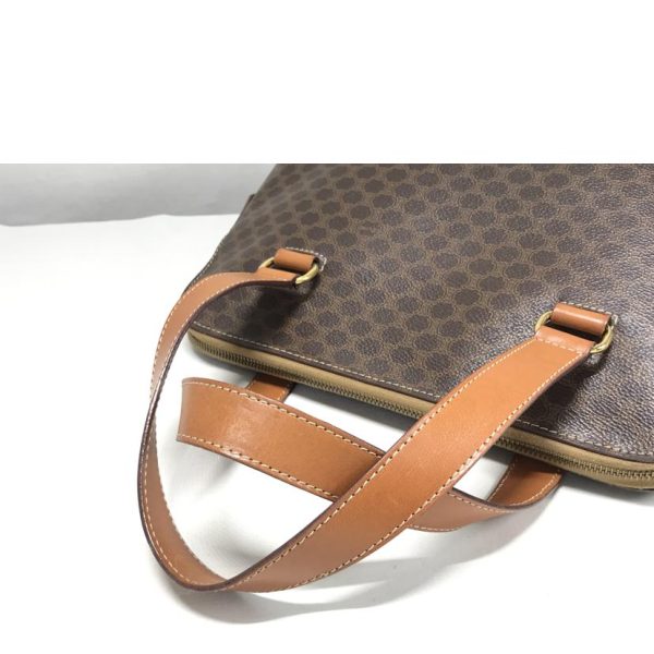 68823 3 Celine Handbag Macadam Pattern Bag