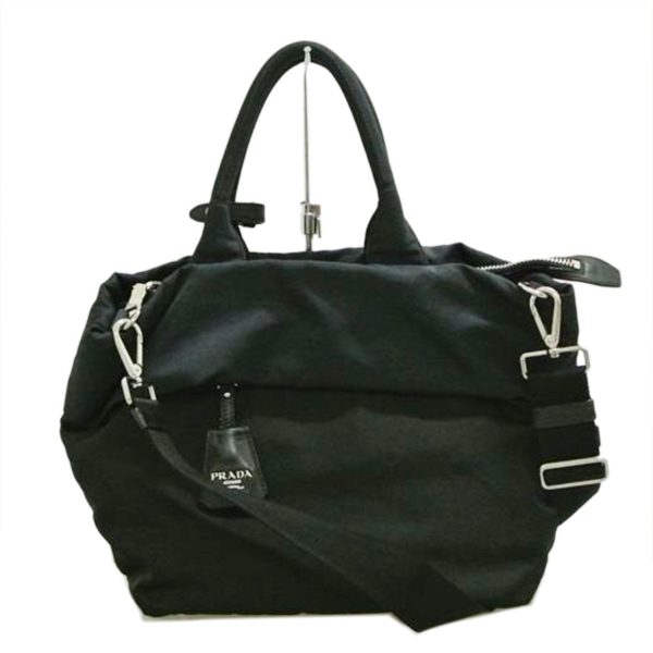 68887 1 PRADA Prada Nylon 2way Bag Black