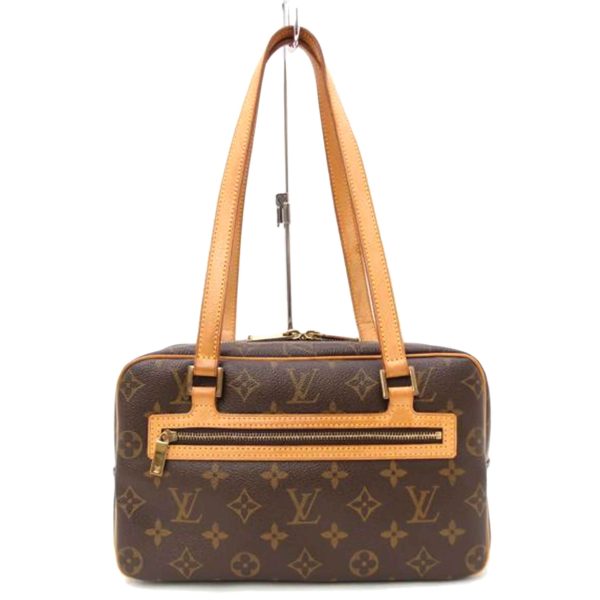 68951 1 Louis Vuitton Citè MM Monogram Bag Brown