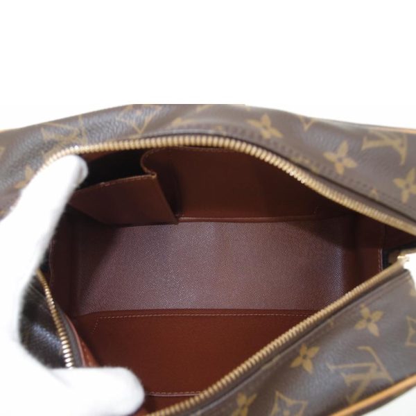 68951 5 Louis Vuitton Citè MM Monogram Bag Brown