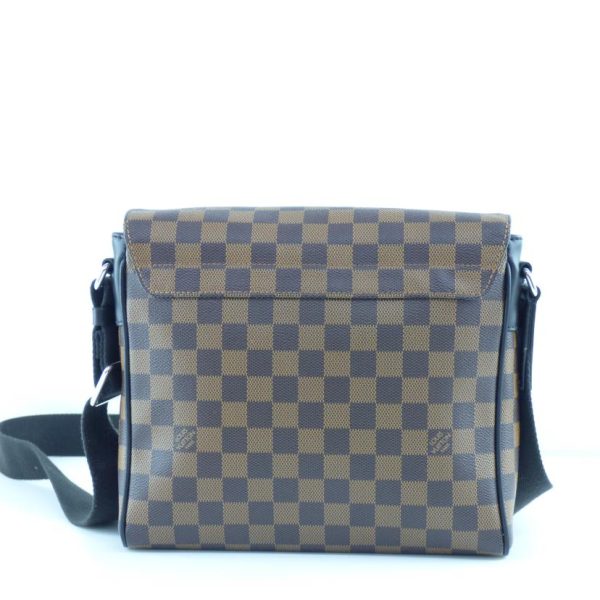 69132 2 Louis Vuitton District PM NM Damier Ebene Bag Brown