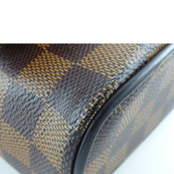 69132 6 Louis Vuitton District PM NM Damier Ebene Bag Brown