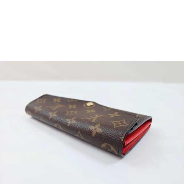 69310 3 Louis Vuitton Sarah Wallet Monogram Coquelicot