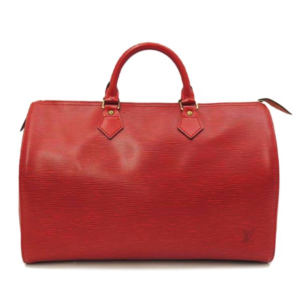 69340 1 Louis Vuitton Speedy 35 Epi Castilian Red