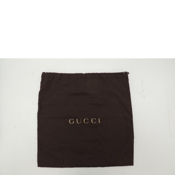 69357 6 Gucci GG Implemented Shoulder Bag Black