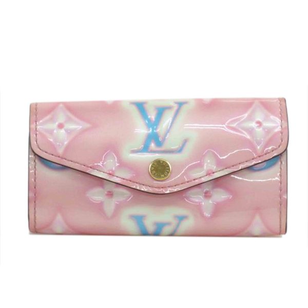 69361 1 Louis Vuitton Multicle 4 Vernis Key Holder Amarant