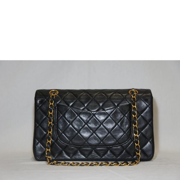 69379 2 Chanel Matelassé Double Flap Chain Shoulder Bag