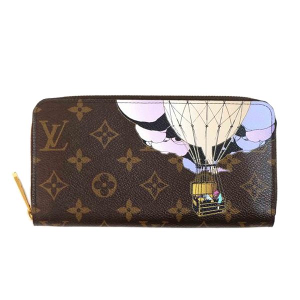 69409 1 Louis Vuitton Zippy Wallet Monogram Turquoise