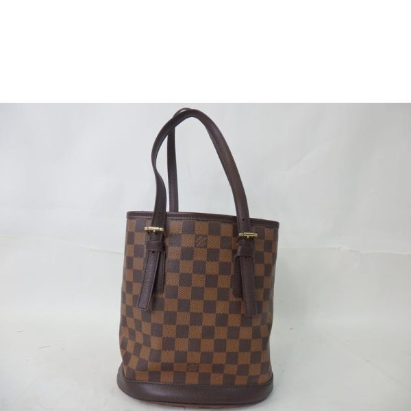 69438 2 Louis Vuitton Male Damier Handbag Brown