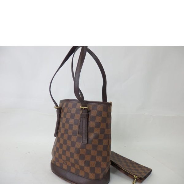 69438 3 Louis Vuitton Male Damier Handbag Brown