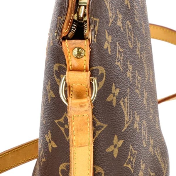 69512 9 Louis Vuitton Drouot Monogram Shoulder Bag Brown