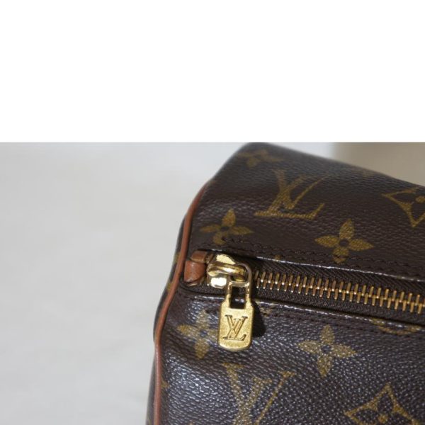 69515 13 Louis Vuitton Old Papillon 30 Monogram Bag Brown