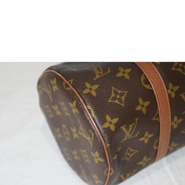 69515 8 Louis Vuitton Old Papillon 30 Monogram Bag Brown