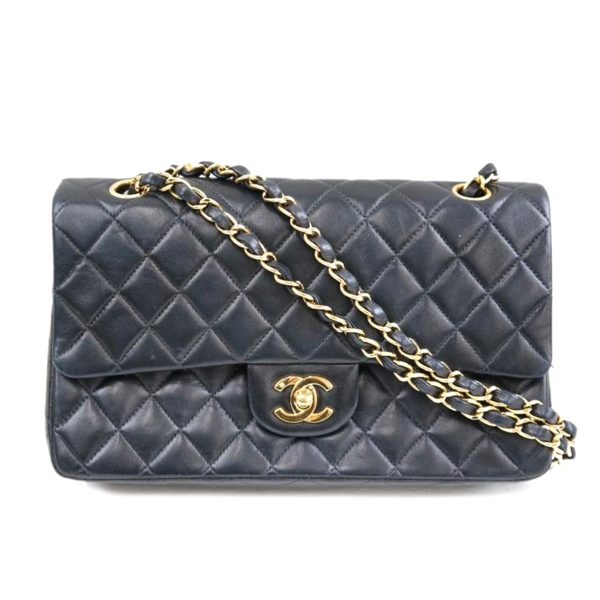 69571 1 Chanel Matelasse Flap Chain Shoulder Black