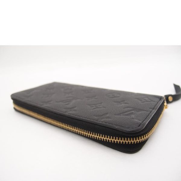 69606 3 Louis Vuitton Zippy Wallet Monogram Empreinte Wallet Noir